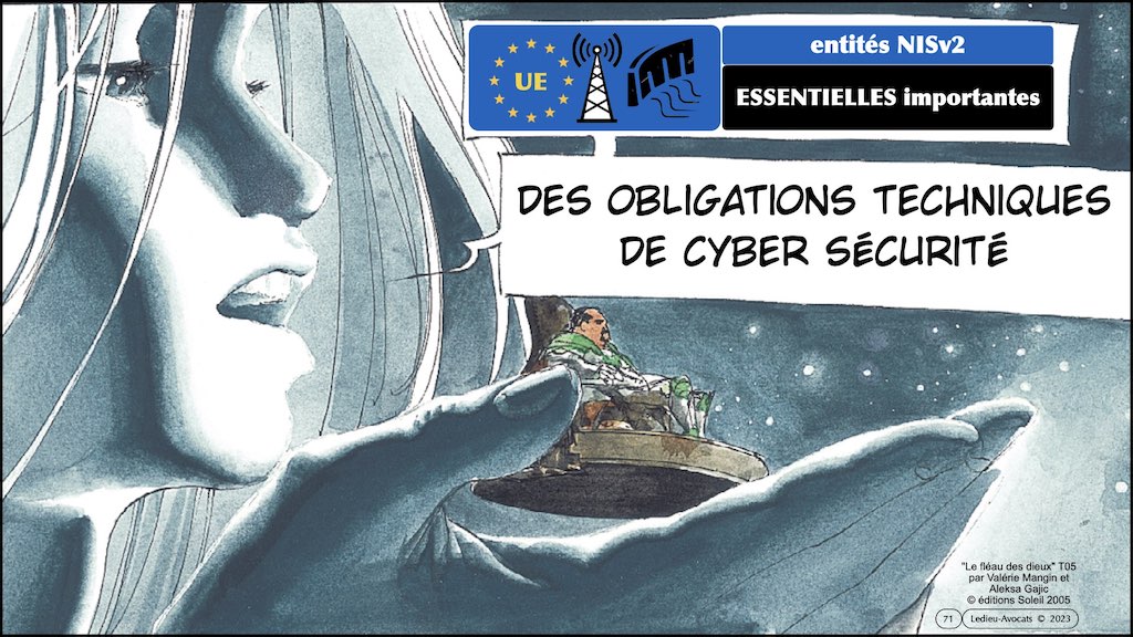 #455 NISv2 DORA cyber-sécurité entité critique ? essentielle ? importante ? financière JSSI 14 mars 2023 OSSIR © Ledieu-Avocats.071