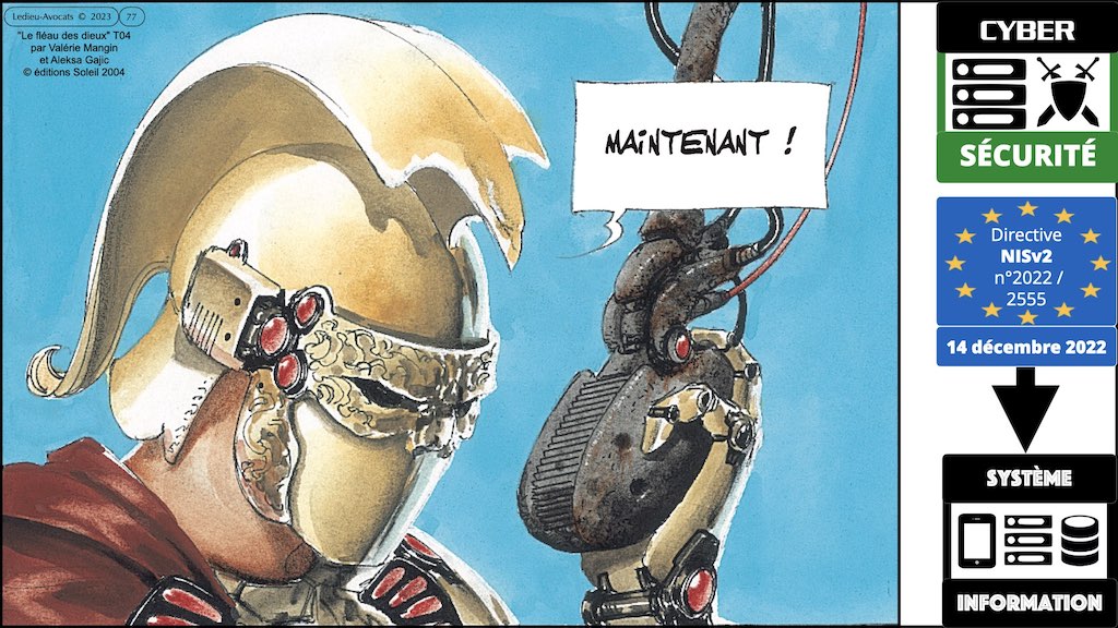#455 NISv2 DORA cyber-sécurité entité critique ? essentielle ? importante ? financière JSSI 14 mars 2023 OSSIR © Ledieu-Avocats.077
