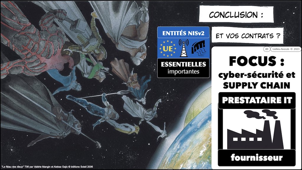 #455 NISv2 DORA cyber-sécurité entité critique ? essentielle ? importante ? financière JSSI 14 mars 2023 OSSIR © Ledieu-Avocats.089