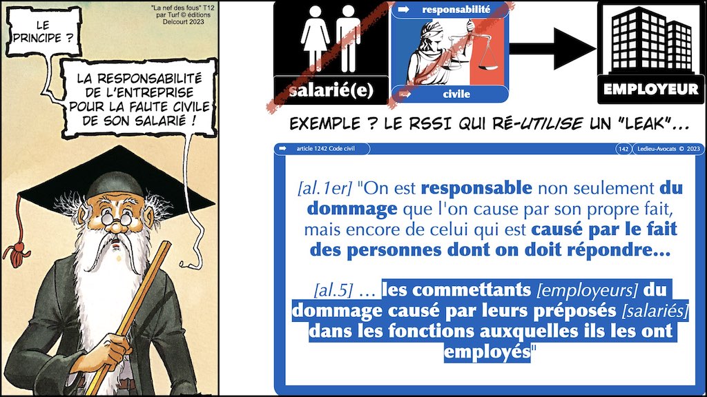 le droit de l'OSINT #6 synthèse pratique - responsabilité - conclusion © Ledieu-Avocats 2023