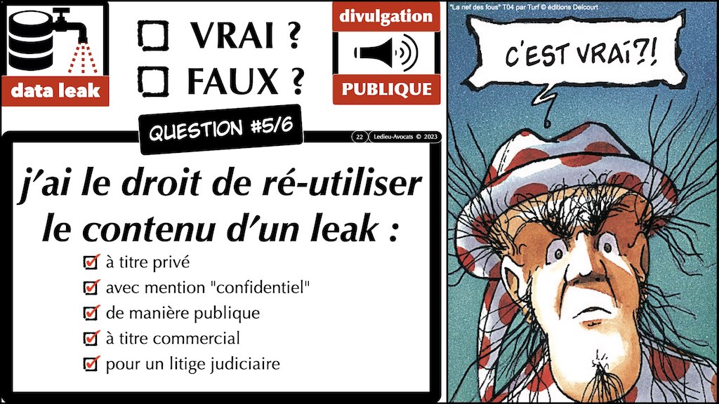 #459 FIC 2023 cyber sécurité et droit de l'OSINT le problème des leaks livre blanc cadre legal © Ledieu-Avocats 31-03-2023.022