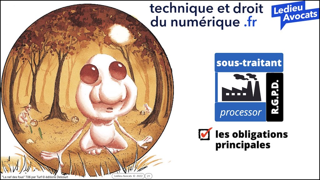 #462 principes RGPD actualité données personnelles jurisprudence CNIL #04 RESPONSABLE SOUS-TRAITANT © Ledieu-Avocats 11-04-2023.021