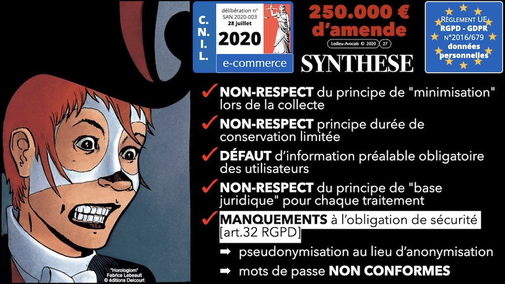 #462 principes RGPD actualité données personnelles jurisprudence CNIL #07 ACTUALITE © Ledieu-Avocats 28-03-2023.027