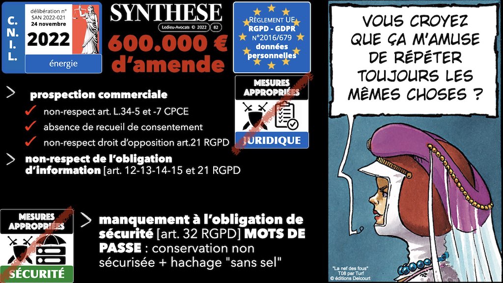 #462 principes RGPD actualité données personnelles jurisprudence CNIL #07 ACTUALITE © Ledieu-Avocats 28-03-2023.082