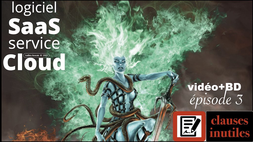 #396 le SaaS Cloud expliqué en vidéo+BD (3/6) des clauses inutiles ?