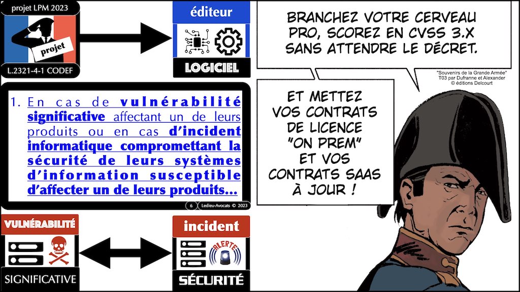 #468 OSSIR cyber sécurité projet LPM 2023 synthèse © Ledieu-Avocats 09-05-2023.006