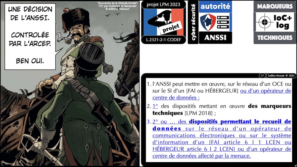 #468 OSSIR cyber sécurité projet LPM 2023 synthèse © Ledieu-Avocats 09-05-2023.017