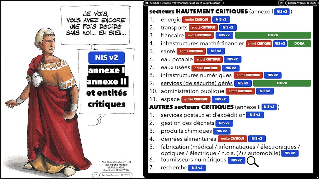 #469 DORA la cyber sécurité du secteur financier expliquée aux avocats d'affaires DORA vs NISv2 © Ledieu-Avocats 2023.jpeg.005