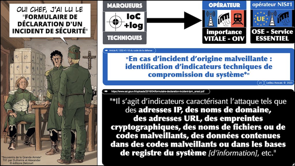#470 projet LPM 2023 cyber sécurité #4 incident affectant la sécurité © Ledieu-Avocats.021