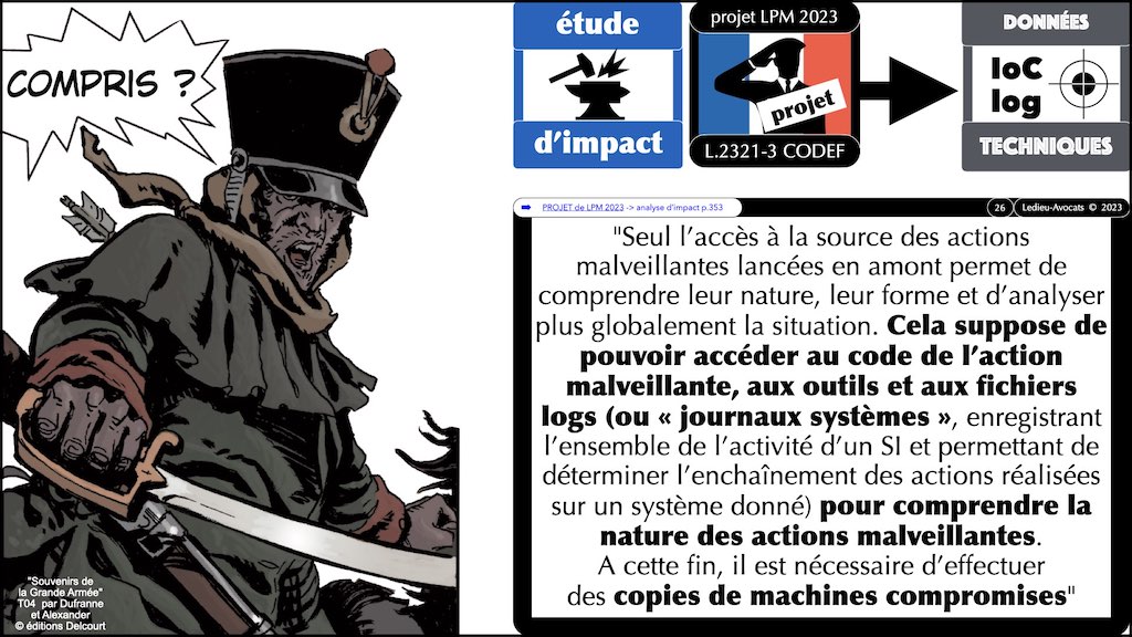 #470 projet LPM 2023 cyber sécurité #4 incident affectant la sécurité © Ledieu-Avocats.026