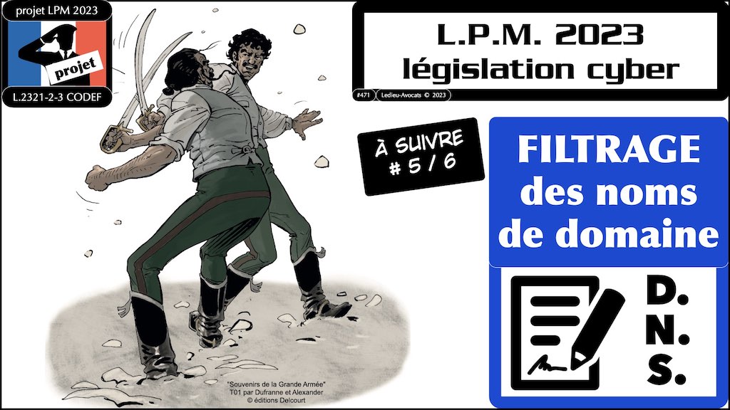 projet LPM 2023 spécial cyber #5 DNS filtrage des noms de domaine © Ledieu-Avocats 2023.001