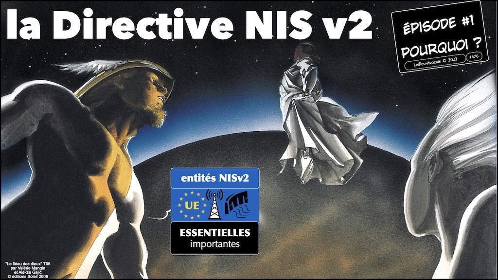 cyber sécurité : la Directive NISv2 résilience entité critique essentielle importante © Ledieu-Avocats 28-05-2023