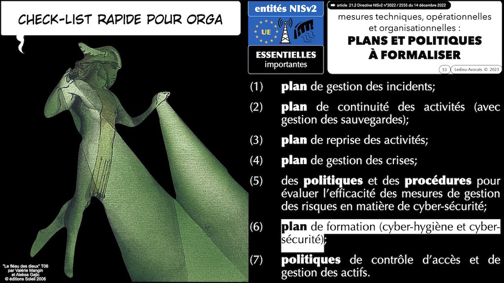 ‎#478 spécial CLUSIR Normandie la Directive NISv2 expliquée par l'ANSSI ***45mn*** © Ledieu-Avocats 18-06-2023.‎053