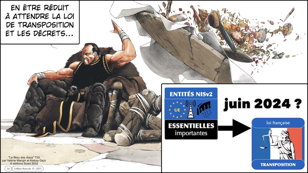 ‎#478 spécial CLUSIR Normandie la Directive NISv2 expliquée par l'ANSSI ***45mn*** © Ledieu-Avocats 18-06-2023.‎054