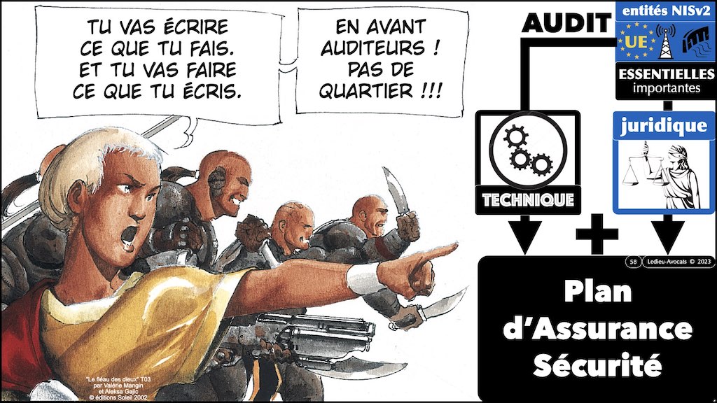 ‎#478 spécial CLUSIR Normandie la Directive NISv2 expliquée par l'ANSSI ***45mn*** © Ledieu-Avocats 18-06-2023.‎058