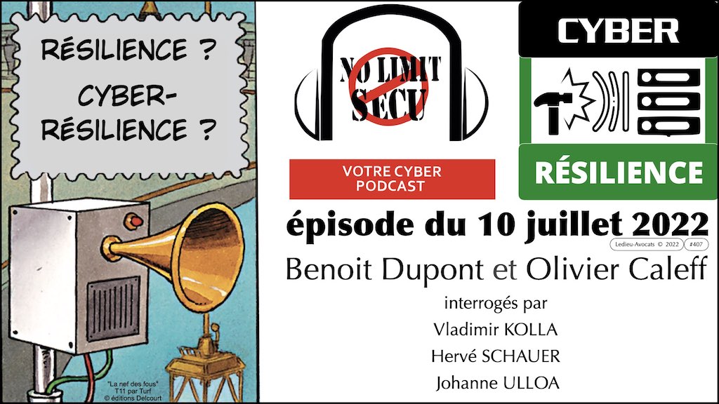résilience cyber résilience Opérationnelle numérique DORA © Ledieu-Avocats