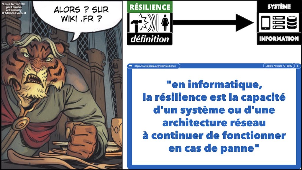 résilience informatique cyber résilience Opérationnelle numérique DORA © Ledieu-Avocats 18-07-2022