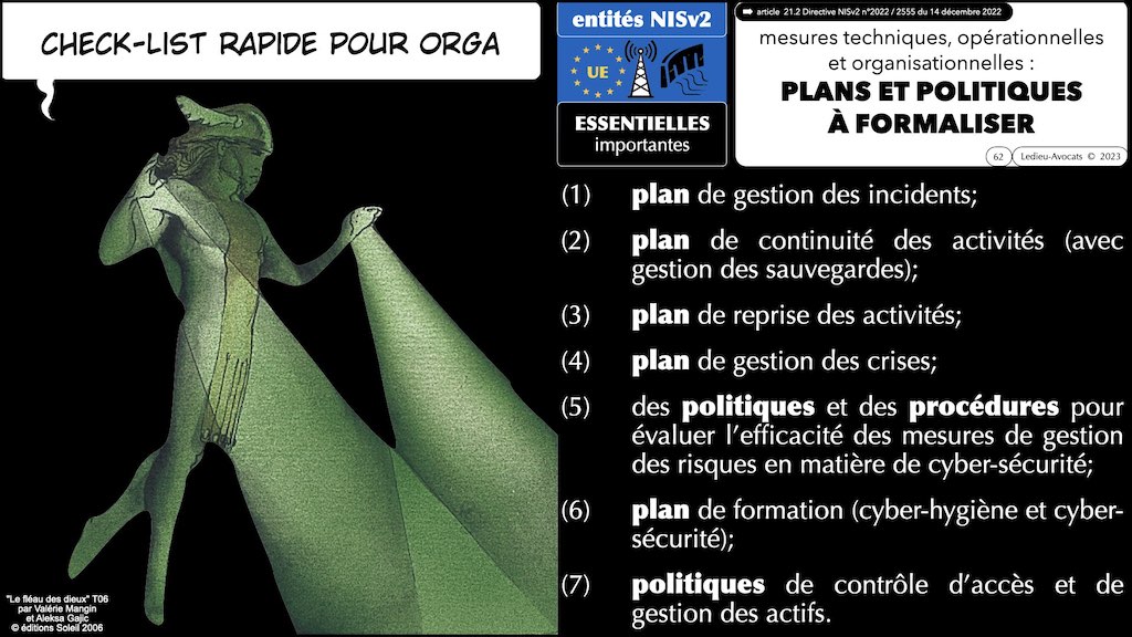 ‎#492 la cyber sécurité et le droit EN 2023 conférence TOTAL ENERGIE © Ledieu-Avocats 30-08-2023 © Ledieu-Avocats 2023.‎062