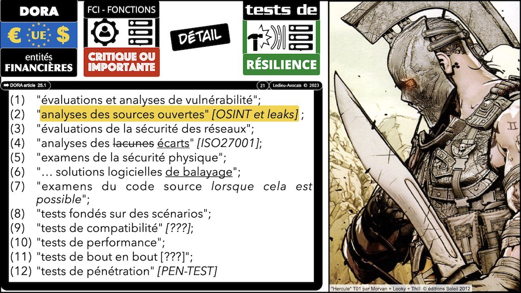 ‎#493 cyber sécurité DORA OSINT et LEAK Cert Crédit Agricole SA © Ledieu-Avocats 09-09-2023.‎021