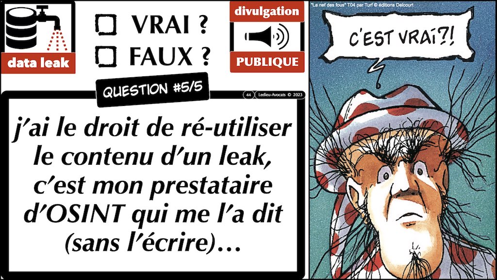 ‎#493 cyber sécurité DORA OSINT et LEAK Cert Crédit Agricole SA © Ledieu-Avocats 09-09-2023.‎044