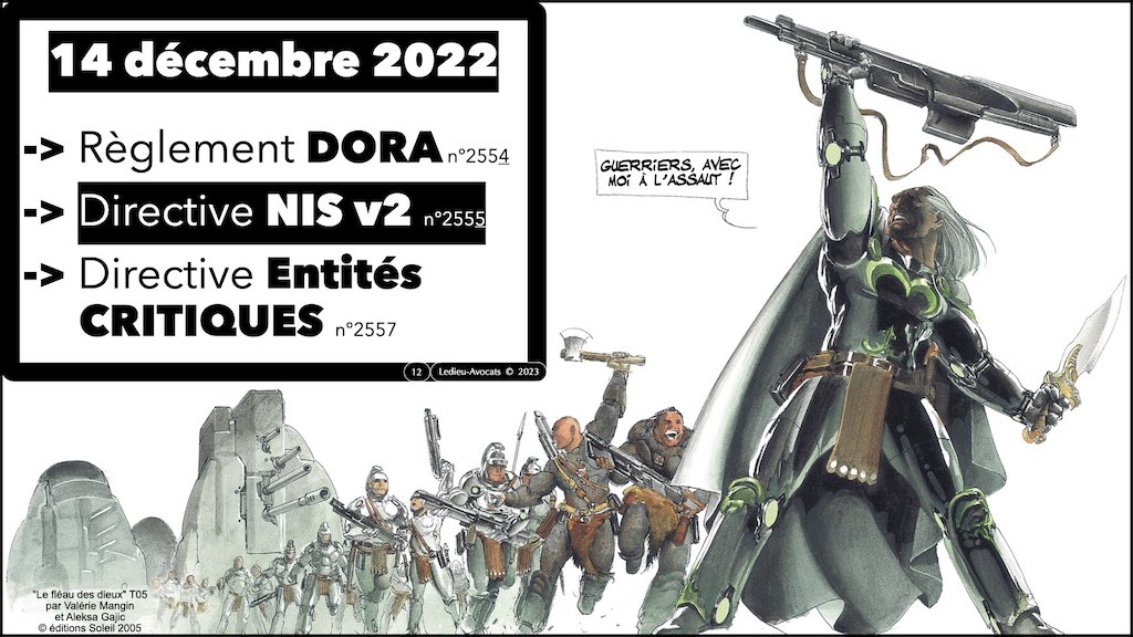 ‎#494 NISv2 ANSSI la cyber sécurité des communications électroniques CLUB UTILISATEURS THEGREENBOW 12 septembre 2023 © Ledieu-Avocats 07-09-2023.‎012