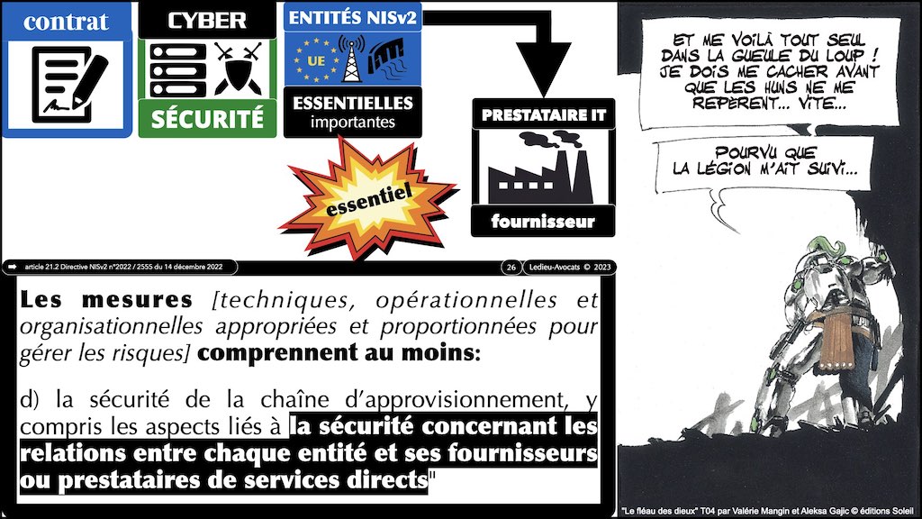 ‎#494 NISv2 ANSSI la cyber sécurité des communications électroniques CLUB UTILISATEURS THEGREENBOW 12 septembre 2023 © Ledieu-Avocats 07-09-2023.‎026