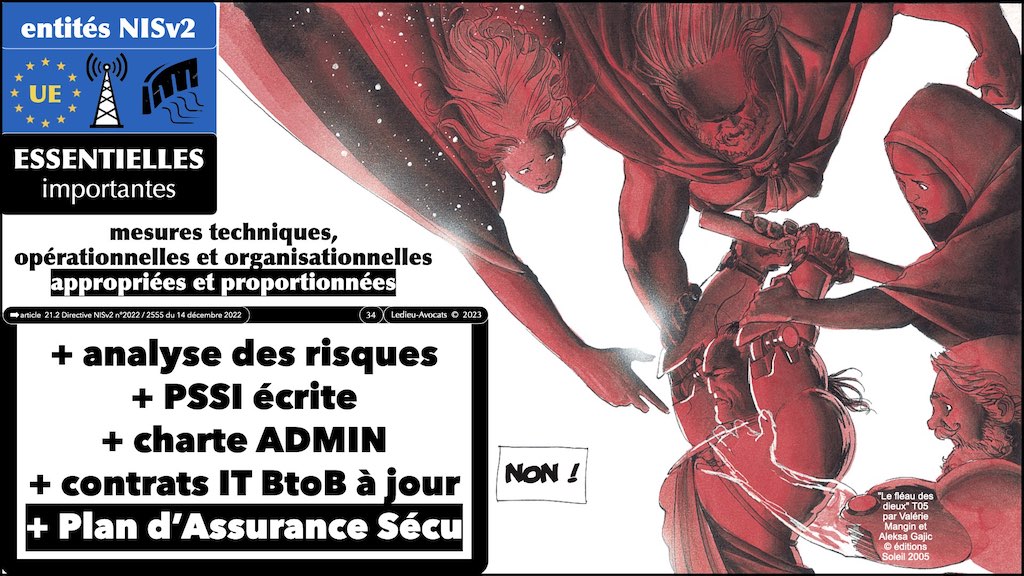 ‎#494 NISv2 ANSSI la cyber sécurité des communications électroniques CLUB UTILISATEURS THEGREENBOW 12 septembre 2023 © Ledieu-Avocats 07-09-2023.‎034