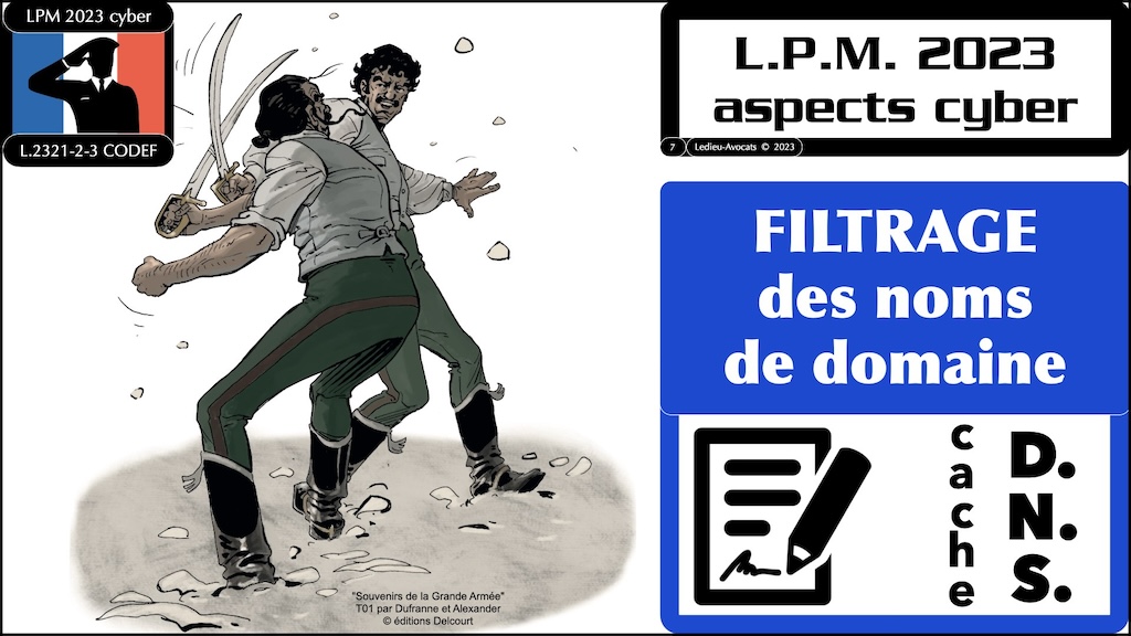 podcast NoLimitSecu LPM 2023 DNS et copie cache DNS © Ledieu-Avocats 2023