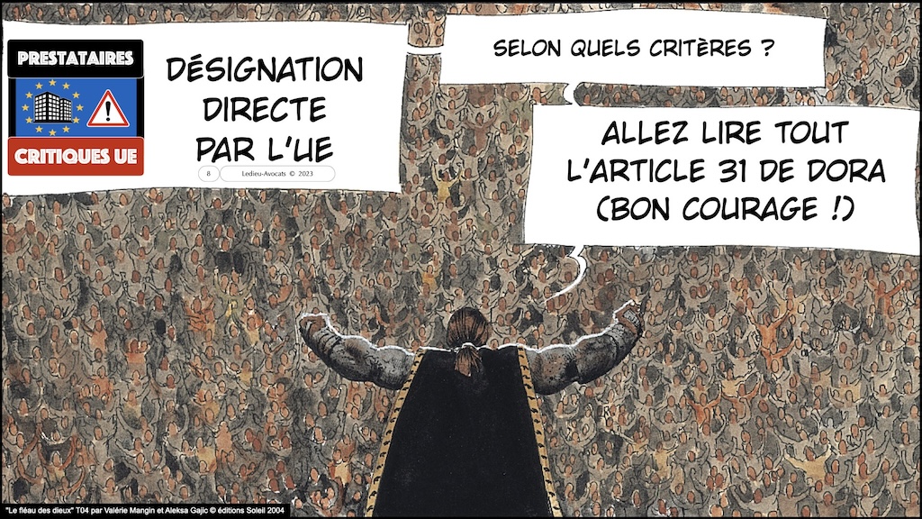 #507 déchiffrer DORA #03 résilience et principe de proportionnalité les prestataires critiques UE © Ledieu-Avocats 31-10-2023.004