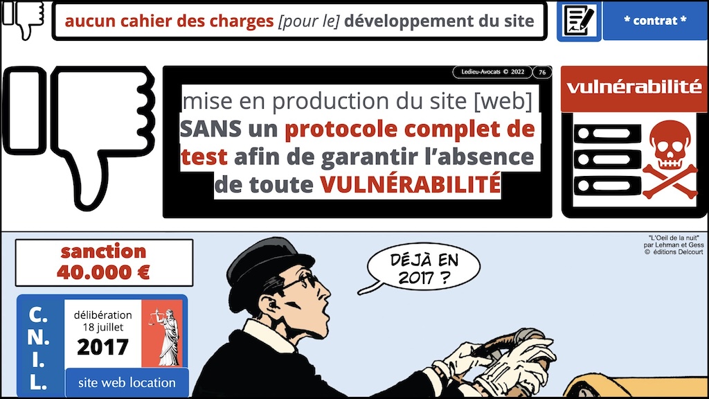 #508-1 responsabilité - Le droit de la cybersécurité pour pro du PENTEST [formation BZHunt 2 novembre 2023] © Ledieu-Avocats 29-10-2023.076