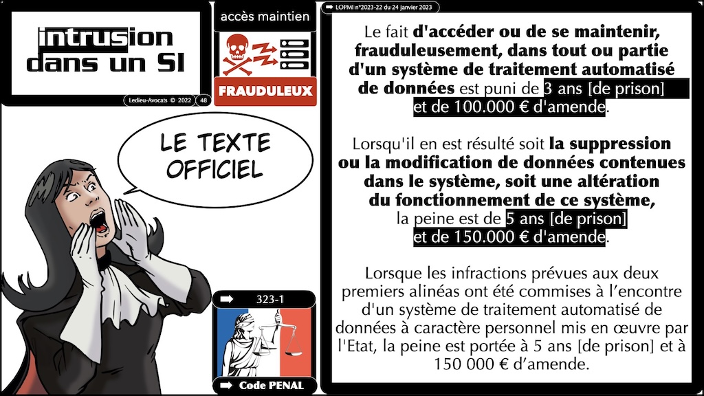 #508-2 le droit de la violence numérique - Le droit de la cybersécurité pour pro du PENTEST [formation BZHunt 2 novembre 2023] © Ledieu-Avocats 29-10-2023.048