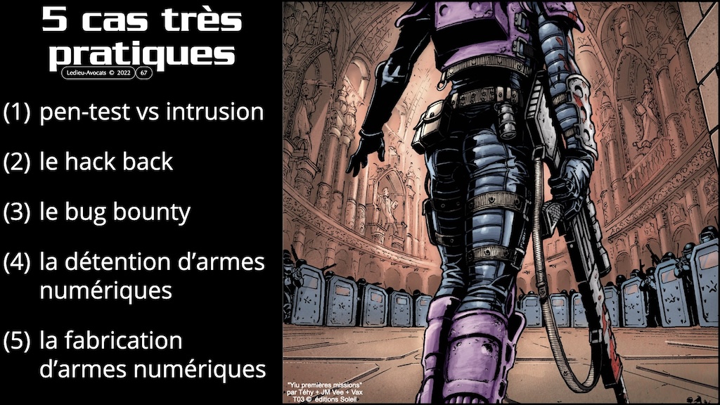 #508-2 le droit de la violence numérique - Le droit de la cybersécurité pour pro du PENTEST [formation BZHunt 2 novembre 2023] © Ledieu-Avocats 29-10-2023.067