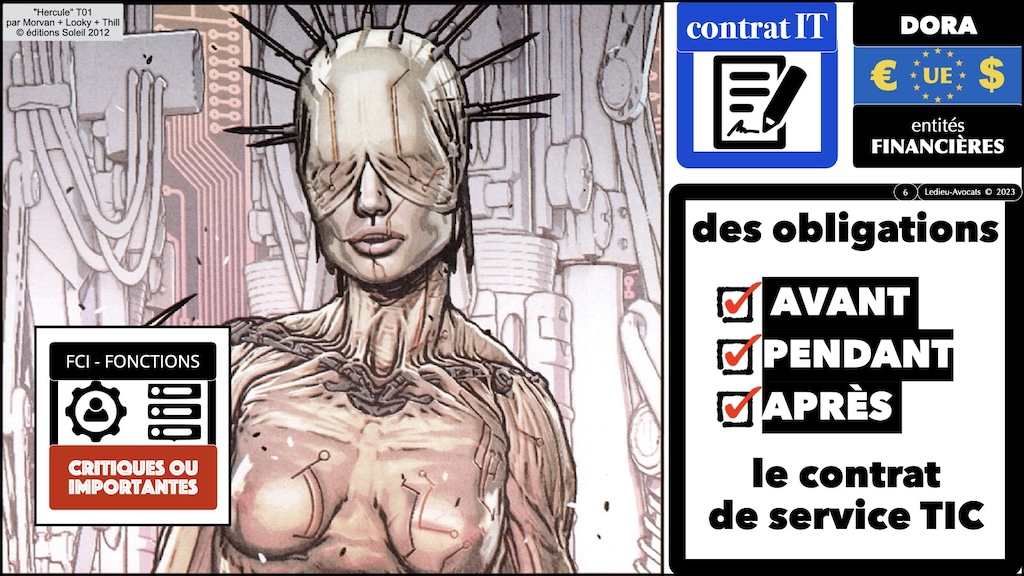 #510-2 déchiffrer DORA #04 Fonctions Cfritiques ou Importantes et contrat TIC © Ledieu-Avocats 2023.001