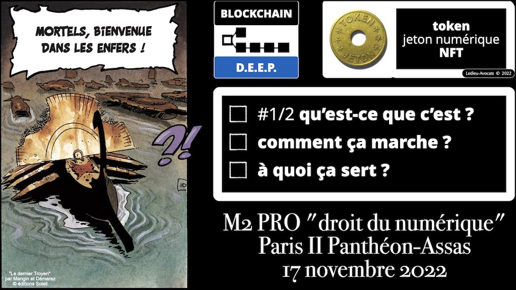 la BLOCKCHAIN expliqué au M2 PRO droit du numérique