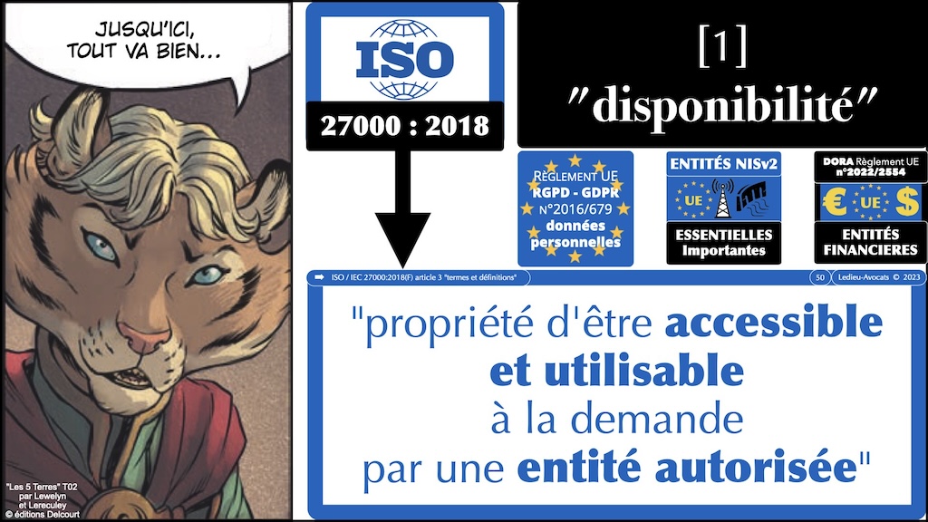 #512-2 cyber SECURITE * RESEAU * SYSTEME d'INFORMATION * NISv2 et ISO 27000 © Ledieu-Avocats 2023.050