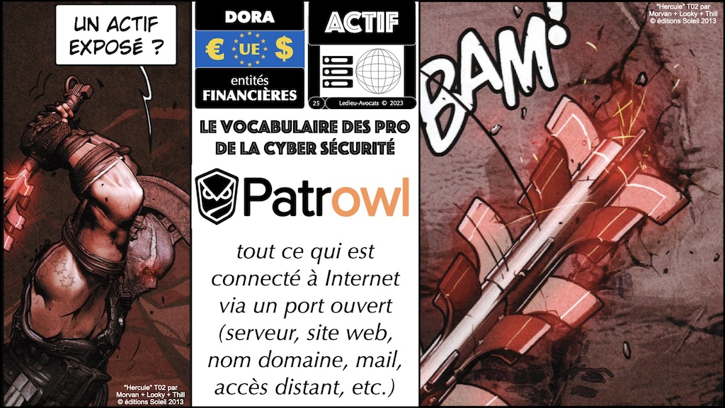 #514 déchiffrer DORA #05 détection des vulnérabilités PATROWL © Ledieu-Avocats 10-11-2023.025