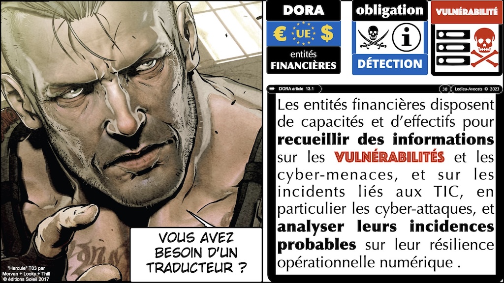 #514 déchiffrer DORA #05 détection des vulnérabilités PATROWL © Ledieu-Avocats 10-11-2023.030