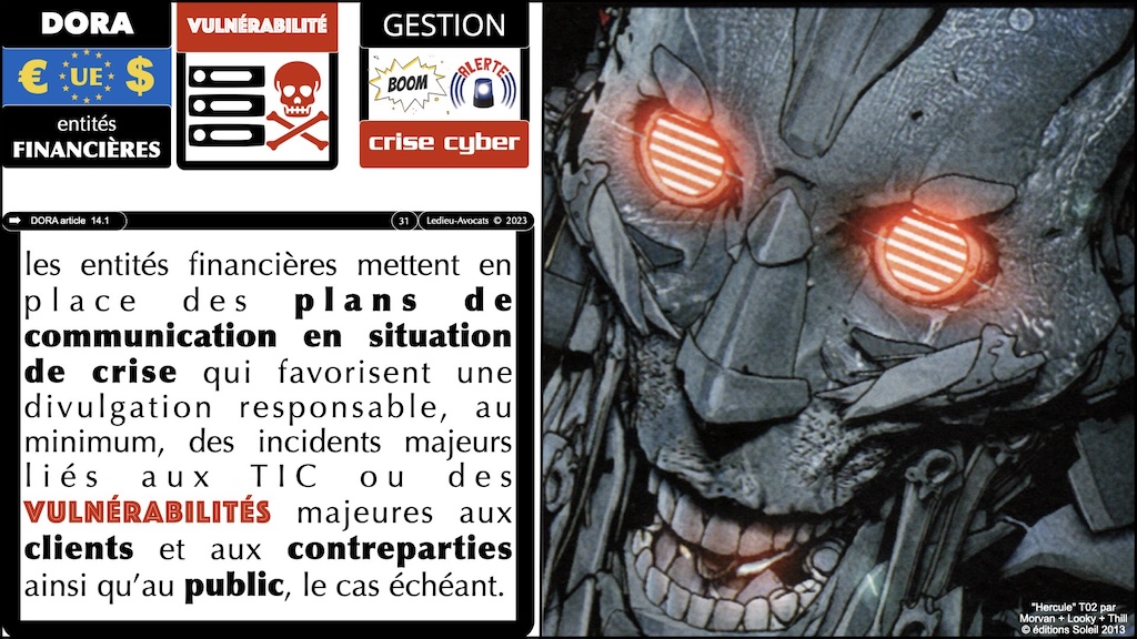 #514 déchiffrer DORA #05 détection des vulnérabilités PATROWL © Ledieu-Avocats 10-11-2023.031