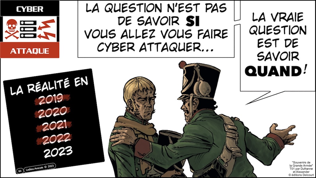 #516-1 M2 droit du numérique 2023:2024 cyber sécurité FOCUS CYBER ATTAQUE © Ledieu-Avocats 08-11-2023.084