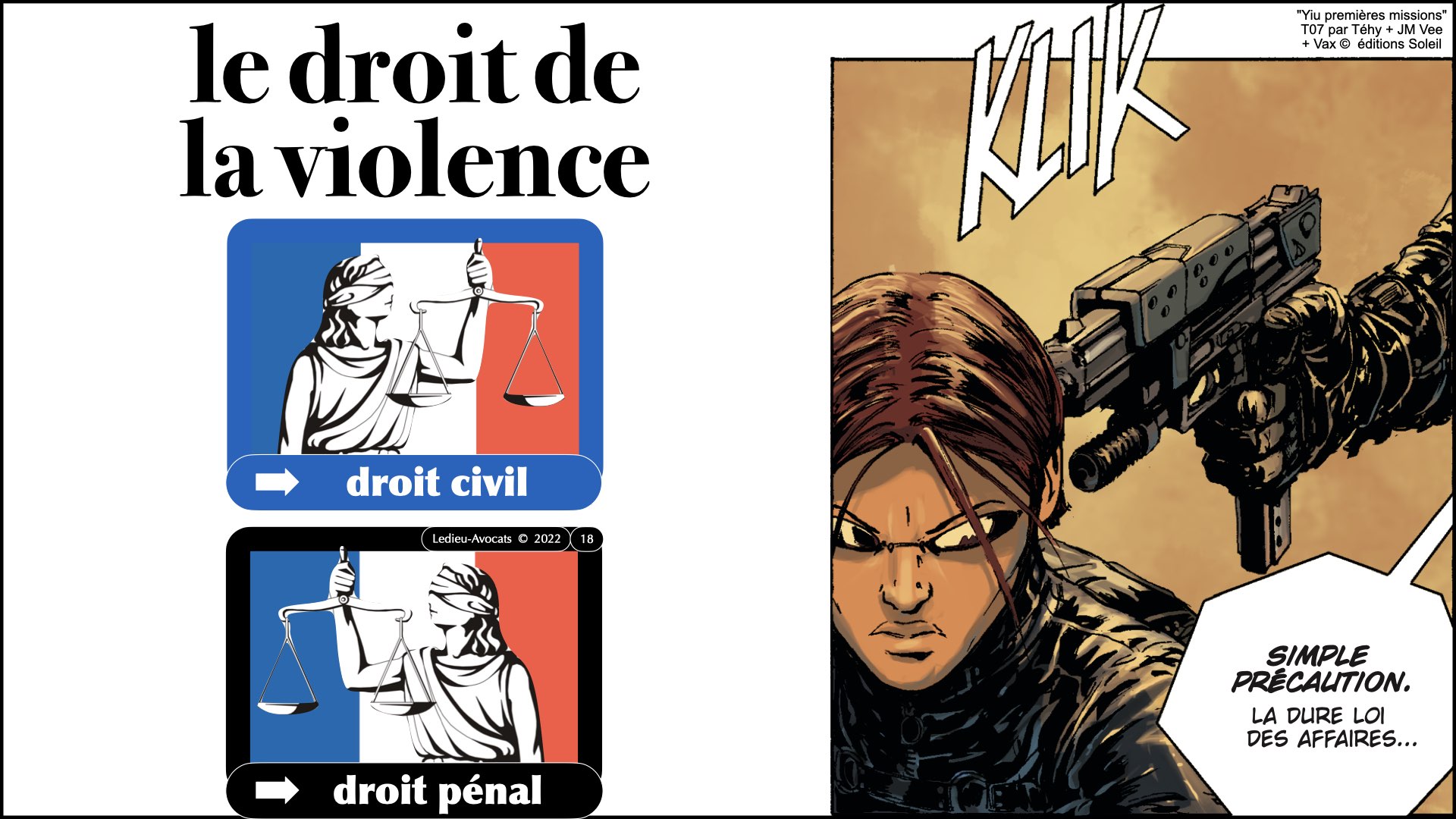 #520 M2 droit du numérique le DROIT de la violence numérique accès maintien frauduleux légitime défense action offensive © Ledieu-Avocats 22-11-2023.018