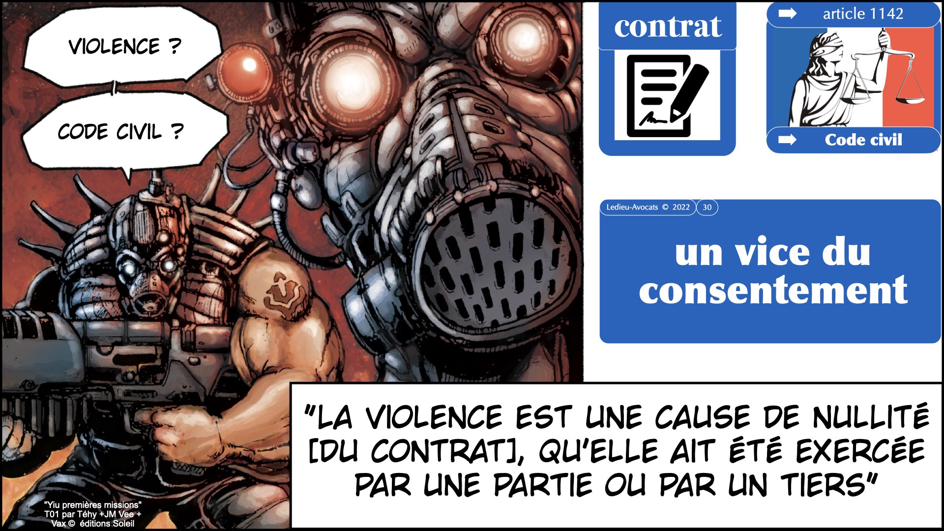 #520 M2 droit du numérique le DROIT de la violence numérique accès maintien frauduleux légitime défense action offensive © Ledieu-Avocats 22-11-2023.030