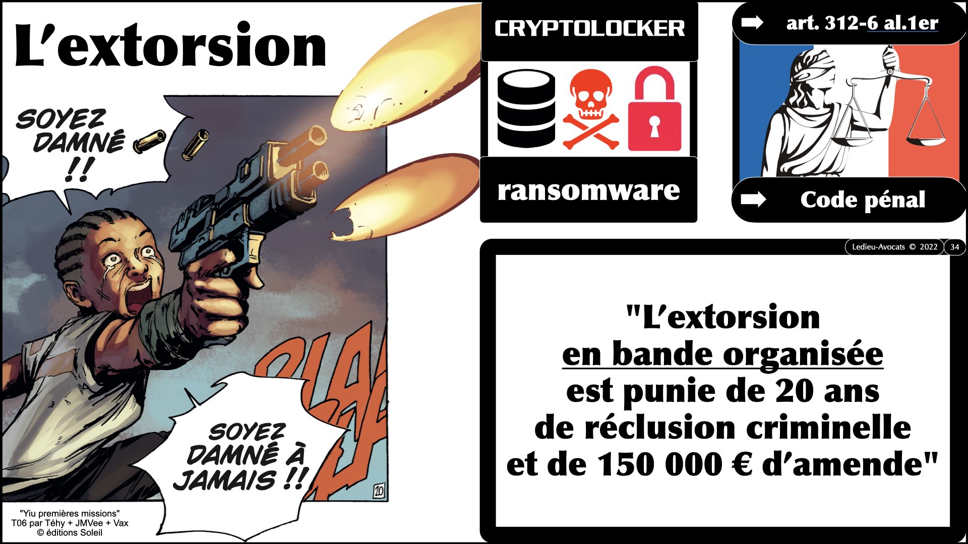 #520 M2 droit du numérique le DROIT de la violence numérique accès maintien frauduleux légitime défense action offensive © Ledieu-Avocats 22-11-2023.034
