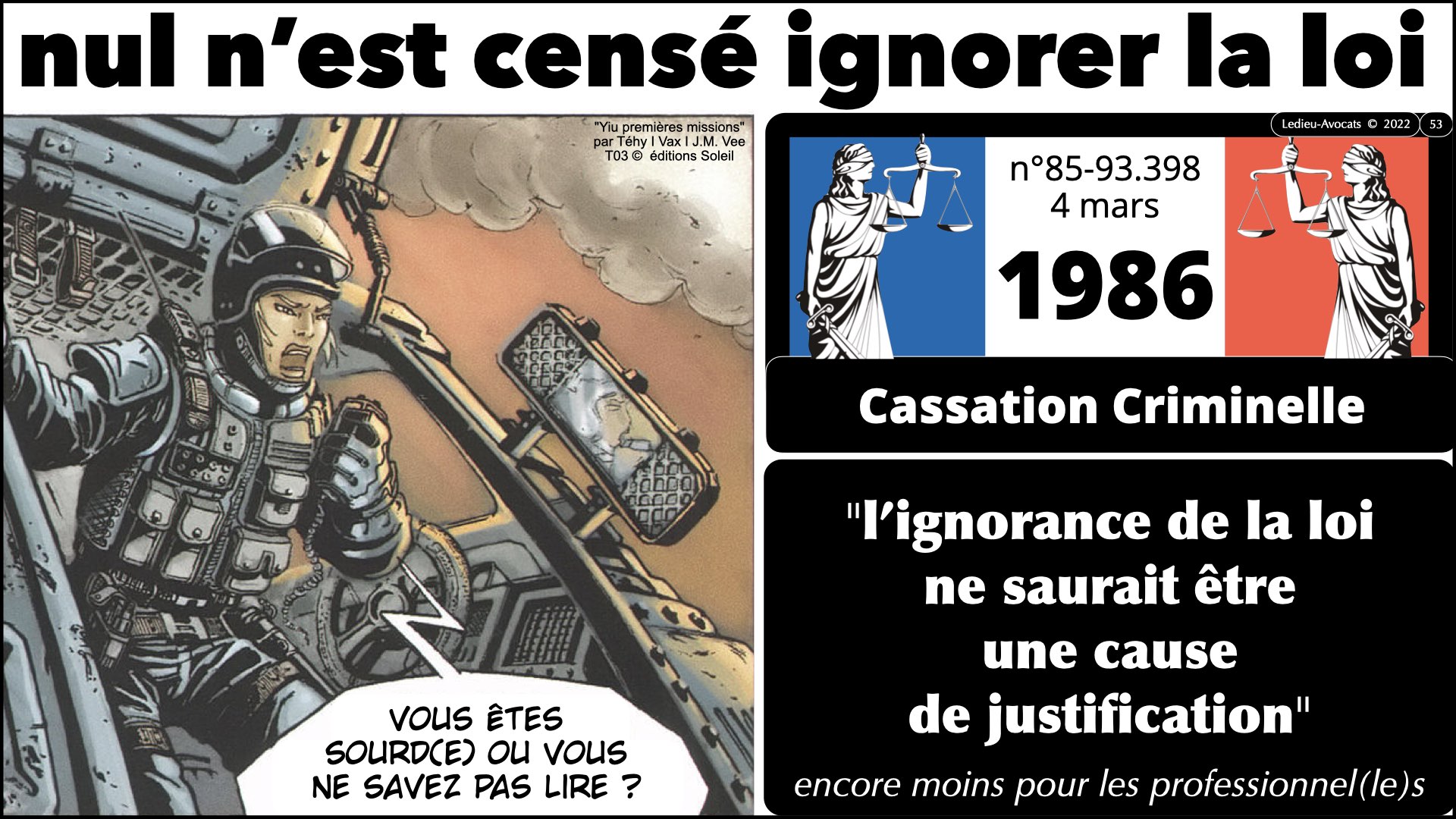 #520 M2 droit du numérique le DROIT de la violence numérique accès maintien frauduleux légitime défense action offensive © Ledieu-Avocats 22-11-2023.053