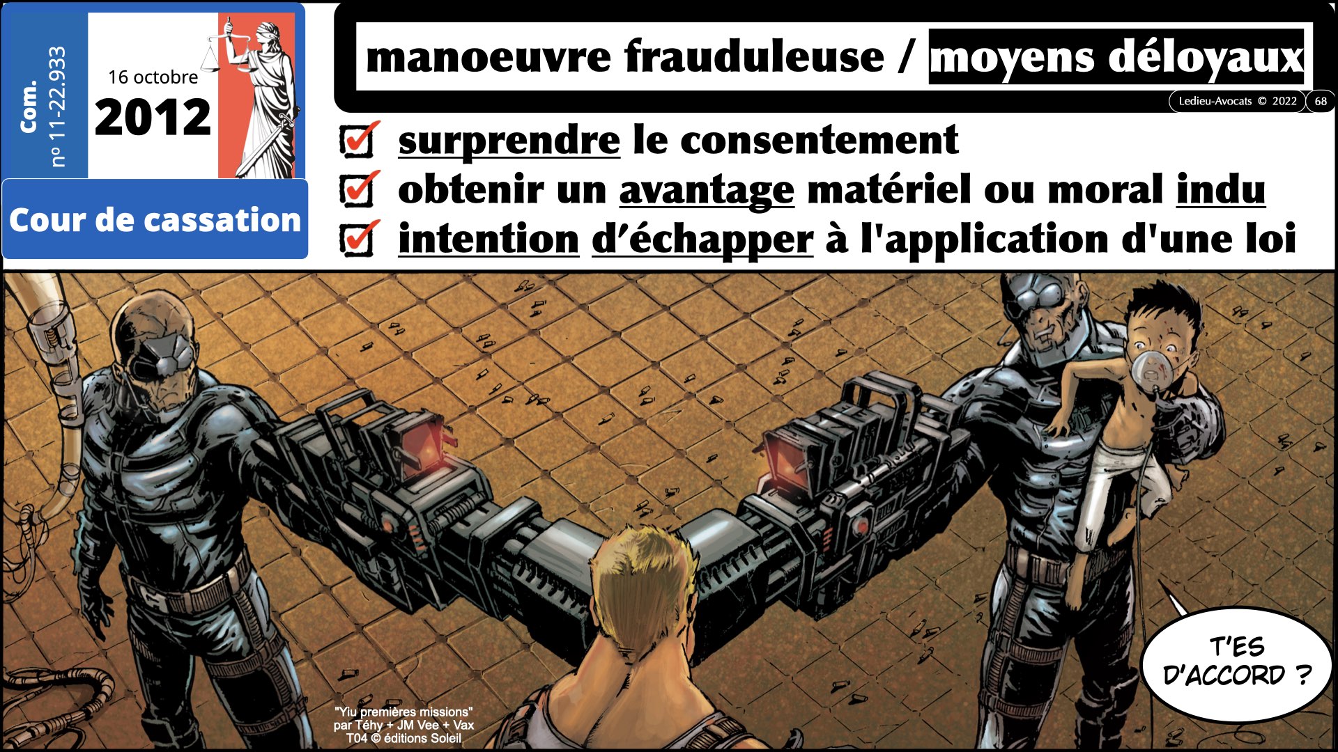 #520 M2 droit du numérique le DROIT de la violence numérique accès maintien frauduleux légitime défense action offensive © Ledieu-Avocats 22-11-2023.068