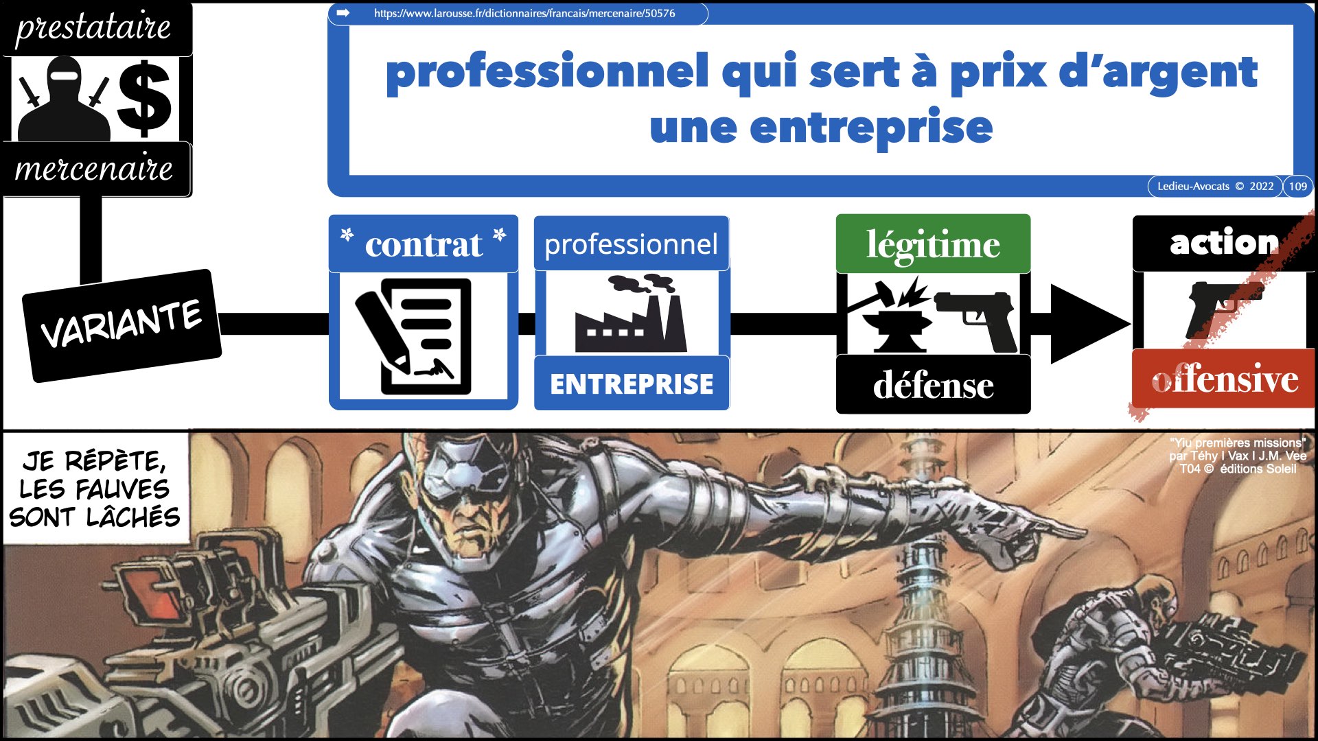 #520 M2 droit du numérique le DROIT de la violence numérique accès maintien frauduleux légitime défense action offensive © Ledieu-Avocats 22-11-2023.109