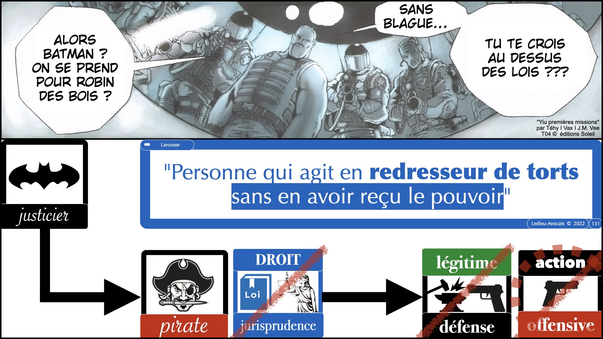 #520 M2 droit du numérique le DROIT de la violence numérique accès maintien frauduleux légitime défense action offensive © Ledieu-Avocats 22-11-2023.131