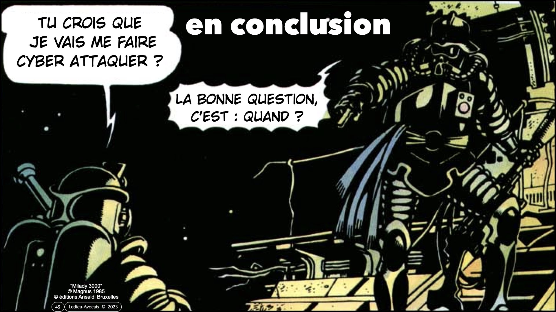 #522 la menace cyber expliquée aux Experts-Comptables ECF Ile de France 30 novembre 2023 © Ledieu-Avocats 2023.045