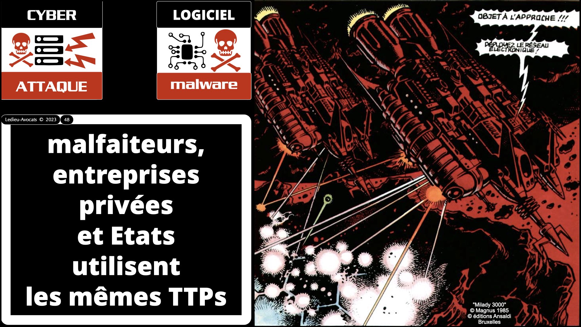 #522 la menace cyber expliquée aux Experts-Comptables ECF Ile de France 30 novembre 2023 © Ledieu-Avocats 2023.048