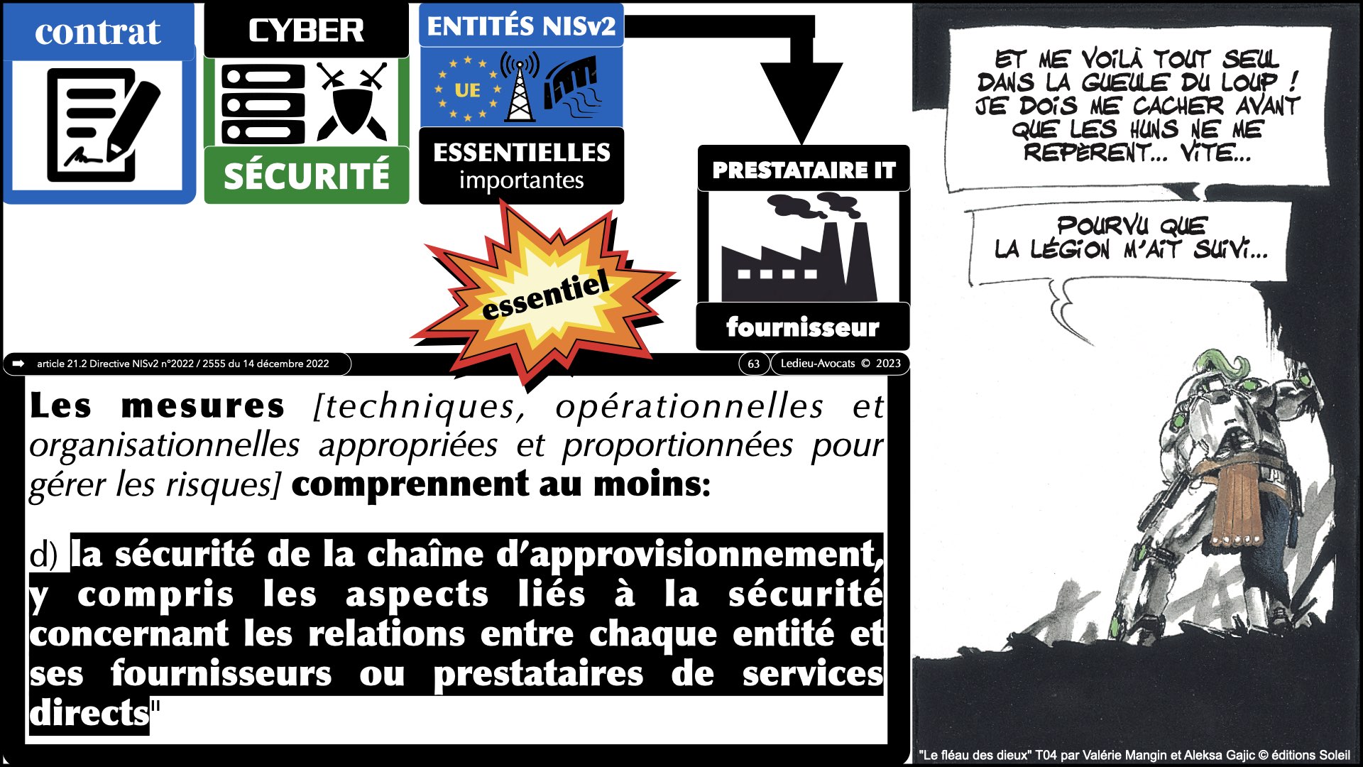 #523 Directive NISv2 prestataire de service de sécurité gérée webinar CERT GRAND EST © Ledieu-Avocats 2023.063