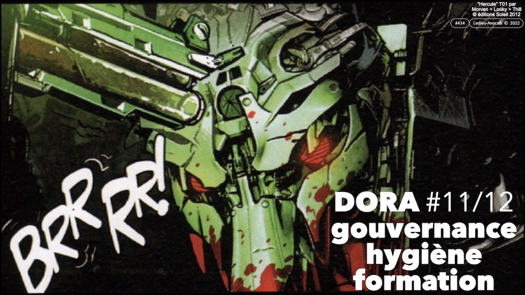 DORA projet 11/12 gouvernance hygiène et formation obligatoires © Ledieu-Avocats